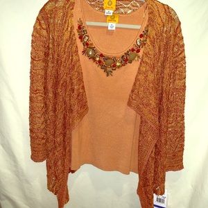 Ruby Rd. Sweater Set New With Tags